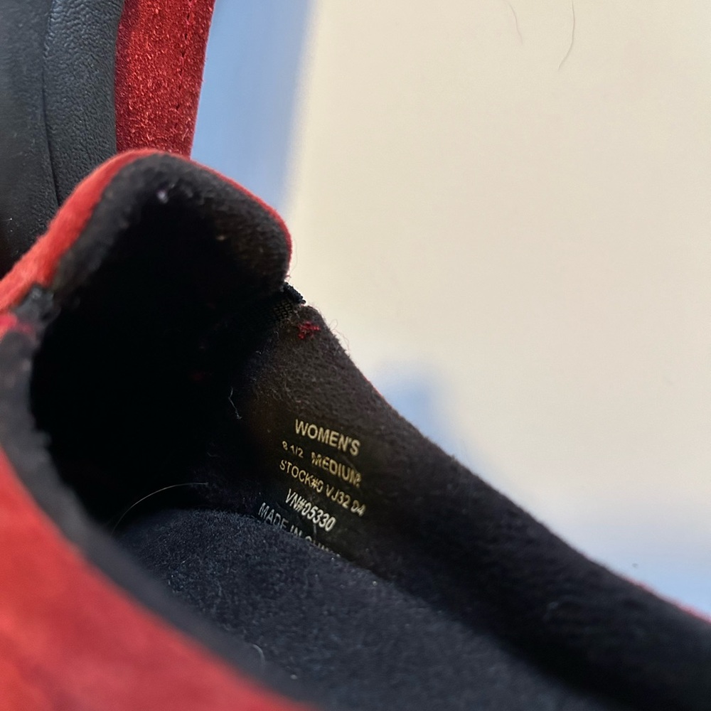 LL Bean slip on shoes - red - Picture 5 of 5